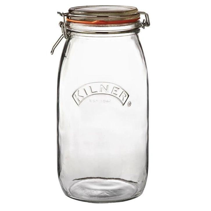 Weckpot glas met beugelsluiting 3L | 14x14,5x28,5(h)cm, Zakelijke goederen, Horeca | Keukenapparatuur, Nieuw in verpakking, Verzenden