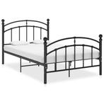 vidaXL Bedframe metaal zwart 120x200 cm, Huis en Inrichting, Slaapkamer | Bedden, Verzenden, Nieuw