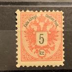 Oostenrijk 1883 - 5 Kreuzer dubbele adelaar in tanding 10,5