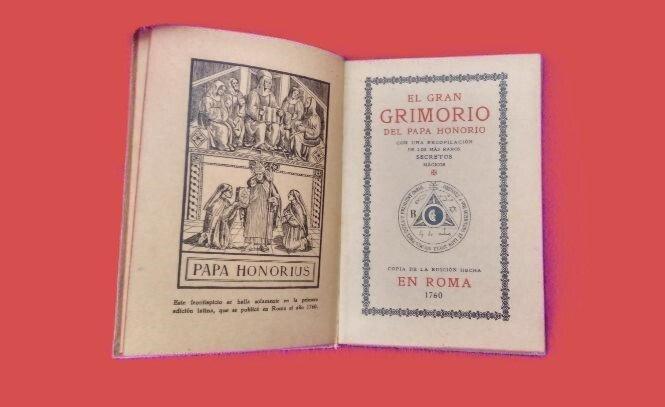 Hector Hacks, Papa Honorio, Mago Bruno. - El gran grimorio,, Antiek en Kunst, Antiek | Boeken en Manuscripten