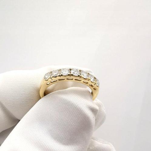 Eeuwigheidsring - 18 karaat Geel goud - 1.05ct. tw. Diamant, Handtassen en Accessoires, Antieke sieraden