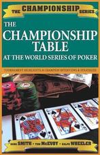 Championship Table at the World Series of Poker (1970-2003), Verzenden