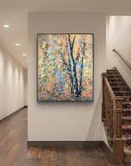 Noldin Jana - Large Painting Golden Trees Abstract