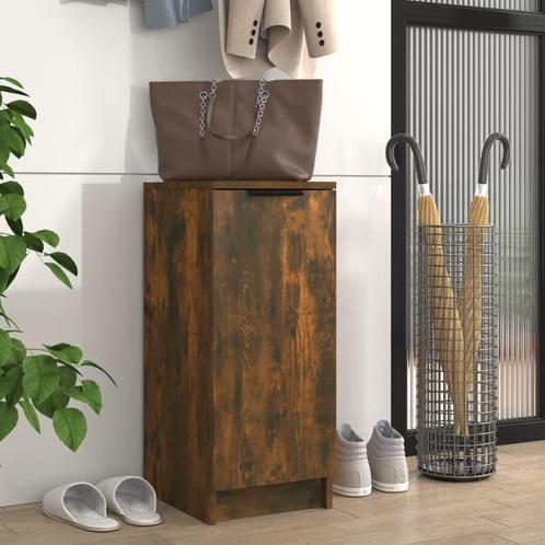 vidaXL Schoenenkast 30x35x70 cm bewerkt hout gerookt, Huis en Inrichting, Kasten | Overige, Nieuw, Verzenden