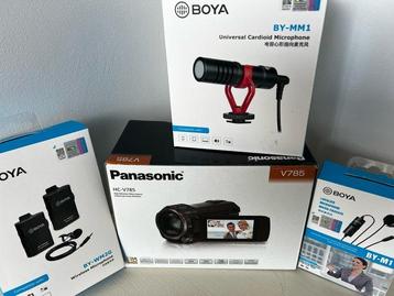 Panasonic HC-V785 + Acc. Caméra vidéo numérique