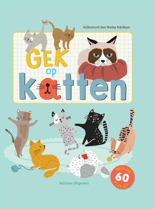 Gek op katten 9789048319350, Livres, Livres pour enfants | Jeunesse | 10 à 12 ans, Envoi