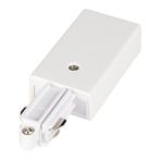 SLV 1-Fase-Rail eindvoeding wit aarde rechts, Huis en Inrichting, Verzenden, Nieuw, Metaal