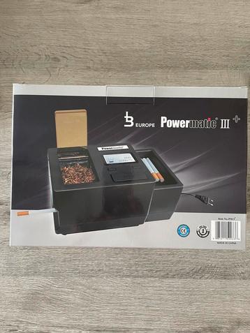 Powermatic 3+ (NIEUW) elektrische sigarettenmachine (PROMO) beschikbaar voor biedingen