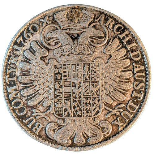 Oostenrijk. Maria-Theresia. Thaler (taler) 1760 X (RARA Y, Postzegels en Munten, Munten | Europa | Niet-Euromunten