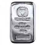 100 gram - Zilver - .9999 - Germania Mint Cast Bar  (Zonder, Postzegels en Munten, Edelmetalen en Baren