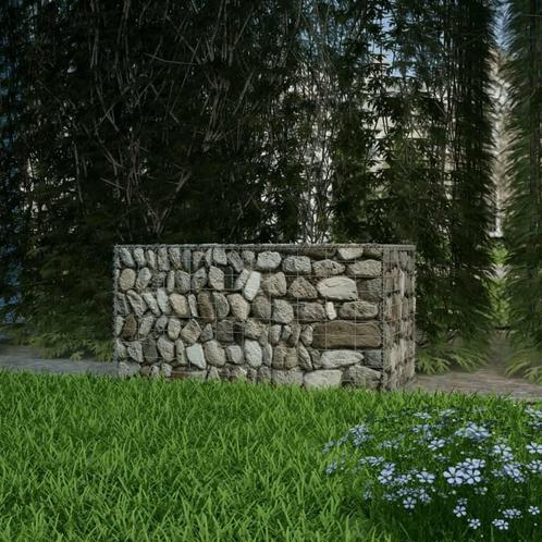 vidaXL Gabion mand 100x50x50 cm gegalvaniseerd staal, Jardin & Terrasse, Clôtures de jardin, Envoi