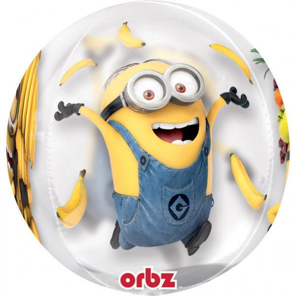 Minions Helium Ballon Bal 40cm leeg, Hobby en Vrije tijd, Feestartikelen, Nieuw, Verzenden