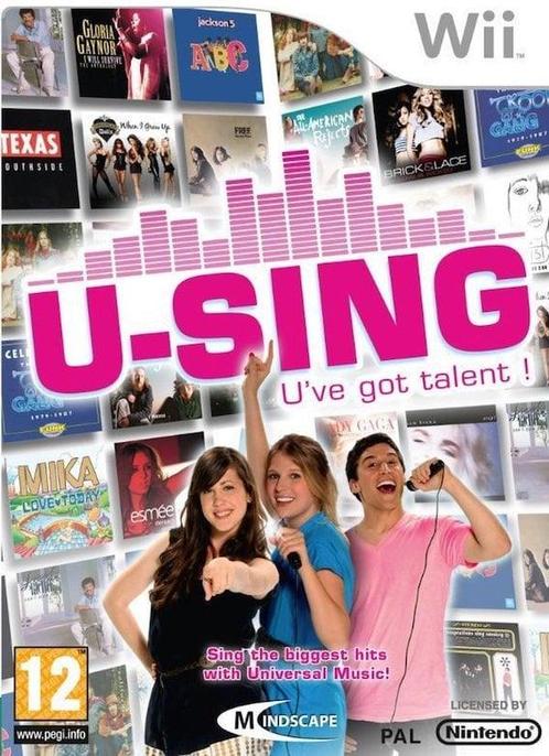 U Sing Uve Got Talent! (Wii Games) (Nintendo Wii), Games en Spelcomputers, Games | Nintendo Wii, Zo goed als nieuw, Ophalen of Verzenden