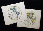 World Map - [LOT van 2] - Oostelijke en Westelijke