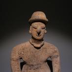 Colima, Westkust Mexico Terracotta Gezette figuur. 11,5 cm