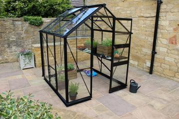 NIEUW - Hobbykas Burford 66 zwart 3,8 m², Verzenden