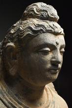Gandhara - Ardoise Statue - 85 cm
