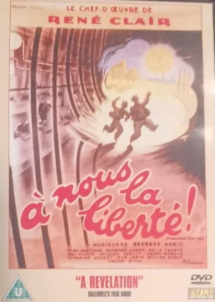´a nous la liberté! (René Clair)         Gratis verzenden, Cd's en Dvd's, Dvd's | Tv en Series, Zo goed als nieuw, Drama, Alle leeftijden