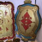 Dienblad (13) - Hout, Composiet - Florentine trays, Antiek en Kunst