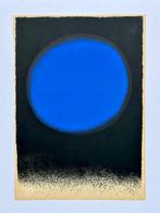 Rupprecht Geiger (1908-2009) - schwarz - blau (mit heller