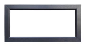 PVC raam vast b150xh50 cm antraciet beschikbaar voor biedingen