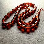 Baltisch amber tesbih gebedskralen rozenkrans, cilinder 11, Verzamelen