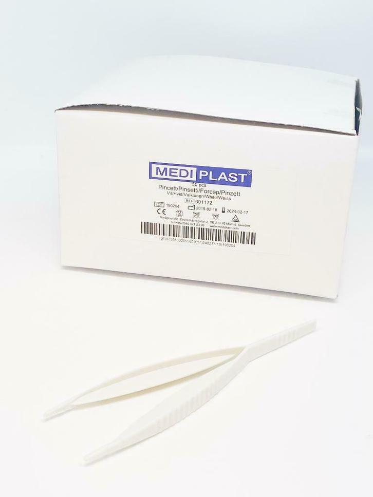 Mediplast Pincet - 50 Stuks, Divers, Matériel Infirmier, Enlèvement ou Envoi