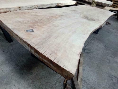 BOOMSTAMTAFEL, TAFELBLADEN , BOOMBLADEN, NATUURTAFELS, Maison & Meubles, Tables | Tables à manger, Enlèvement