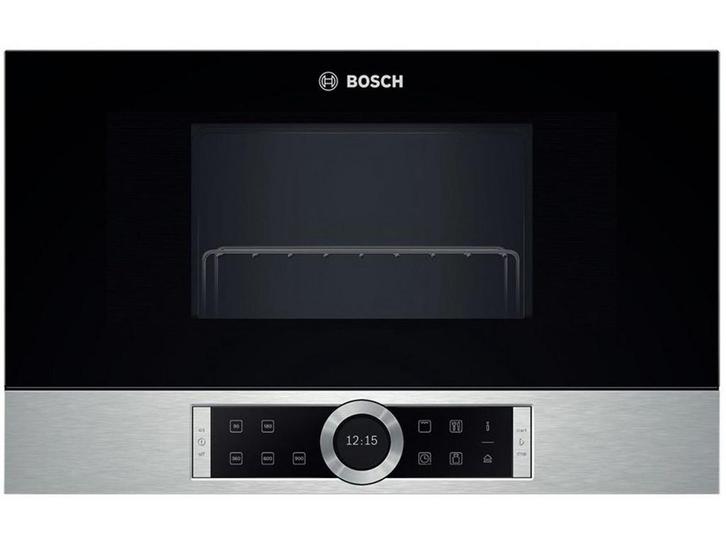 Bosch BEL634GS1 - Inbouw magnetron - 21 liter 900W - Zwart, Elektronische apparatuur, Microgolfovens, Zo goed als nieuw, Verzenden