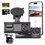 2eChoix | Tech Essentials® Dual Dashcam S1-Wifi pour voiture, Ophalen of Verzenden, Nieuw