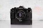 Canon A-1 + Power Winder A + FD 50mm 1:1.8 S.C. Appareil, Audio, Tv en Foto, Fotocamera's Analoog, Nieuw