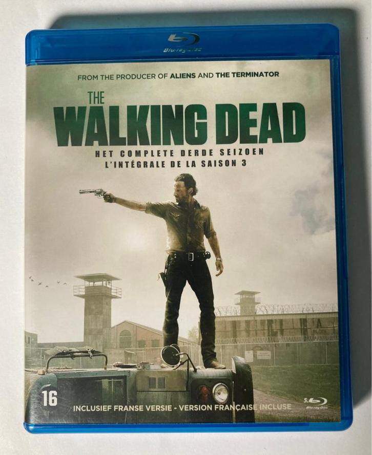 THE WALKING DEAD SEASON 3 (BLURAY), Cd's en Dvd's, Blu-ray, Gebruikt