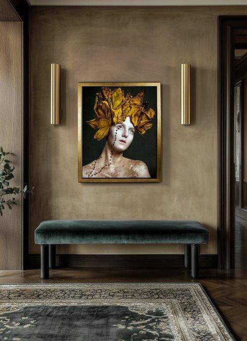 Elena Paraskeva - The Fallen - (Framed), Antiek en Kunst, Kunst | Schilderijen | Modern
