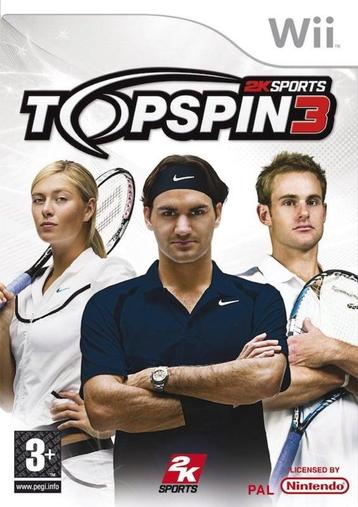 Top Spin 3 (Wii Games) (Nintendo Wii), Ophalen of Verzenden