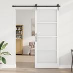 vidaXL Interne Deur met Glas ORKDALWit 93x232x4 cm, Doe-het-zelf en Bouw, Deuren en Vliegenramen, Verzenden, Nieuw