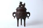 Fijn vervaardigde bronzen wierookbrander - Brons -