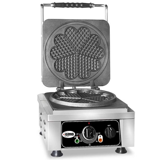 Wafelijzer | AMORE L | Enkel | Hartvormige Wafels (Ø210mm), Zakelijke goederen, Horeca | Keukenapparatuur, Nieuw in verpakking