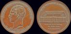 Belgium medaille Leopold I Xixe anniversaire de lindépe.., Postzegels en Munten, Penningen en Medailles, Verzenden