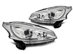 Peugeot 208 4-12 tot 6-15 LEDtube koplampen Chrome, Verzenden