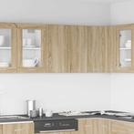 vidaXL Hangkast Lyon 60x31x60 cm bewerkt hout sonoma, Huis en Inrichting, Kasten | Overige, Verzenden, Nieuw