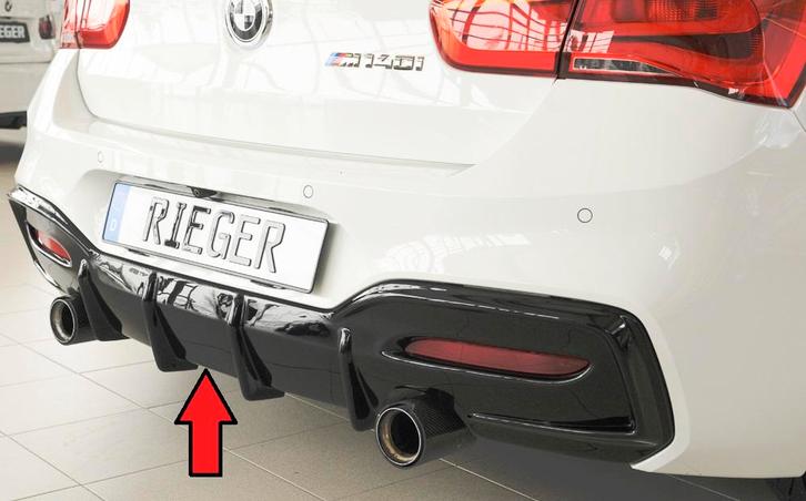 Diffuser | BMW 1-Serie F20 / F21 2015-2019 | M-pakket | ABS, Auto diversen, Tuning en Styling, Verzenden