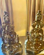 Chenet (2) - Laiton, Fer forgé, Antiquités & Art