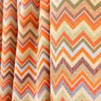 Gobelin stoffering – Multikleur Chevron – Zickzaggol Oranje