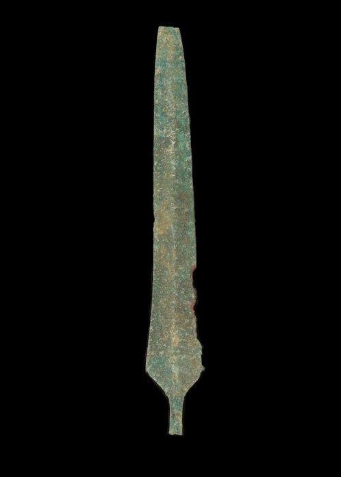 Bronstijd Brons Spearhead (Zonder Minimumprijs), Antiek en Kunst, Antiek | Overige Antiek