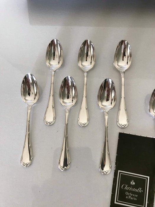 Christofle - Lepel - Set van 12 mok- of espressolepels model, Antiek en Kunst, Antiek | Meubels | Tafels
