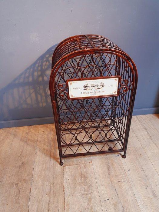 Wijnrek - Metaal - 21 flessen, Antiek en Kunst, Curiosa en Brocante