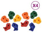 vidaXL Klimstenen 40 st met touw meerkleurig, Verzenden, Nieuw