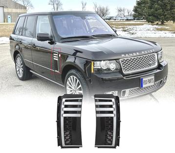 ENTRÉES DAIR LATÉRALES POUR RANGE ROVER VOGUE 05-12 NOIR BR, Verzenden