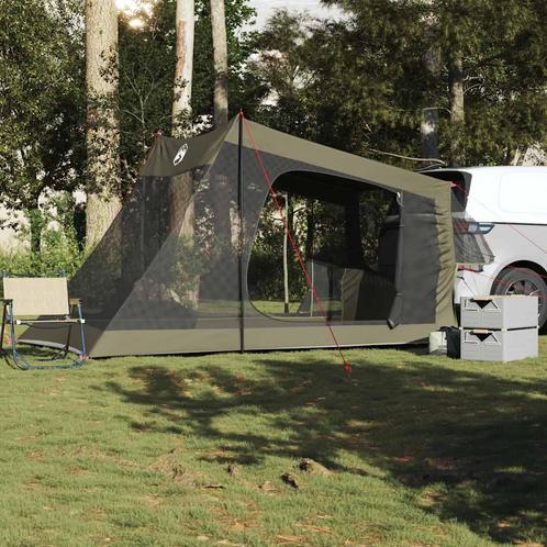 vidaXL Autotent 2-persoons olijfgroen waterdicht, Caravans en Kamperen, Tenten, Nieuw, Verzenden