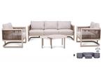 Veiling - Outdoor Loungeset Sierra - creme (quick dry), Nieuw